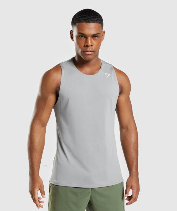 Panske Tielko Gymshark Arrival Siva | BF7608315
